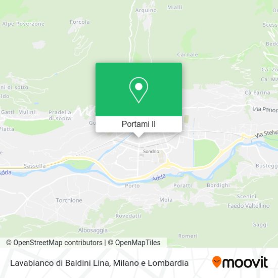 Mappa Lavabianco di Baldini Lina