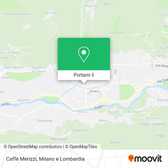 Mappa Caffè Merizzi