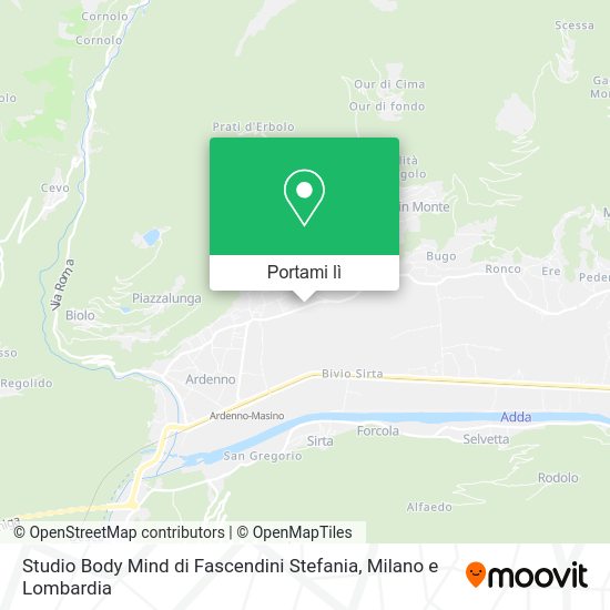 Mappa Studio Body Mind di Fascendini Stefania
