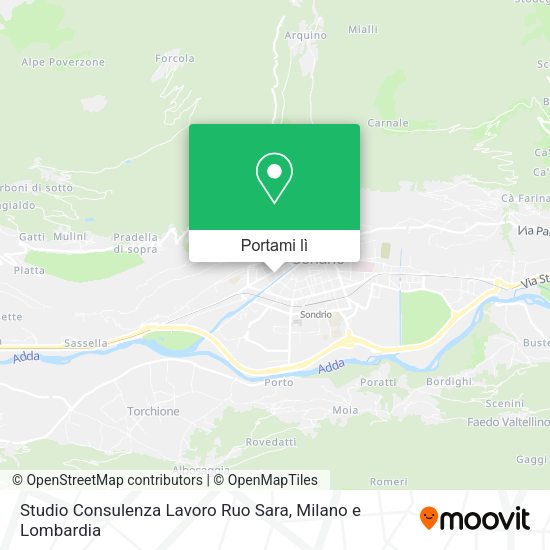 Mappa Studio Consulenza Lavoro Ruo Sara