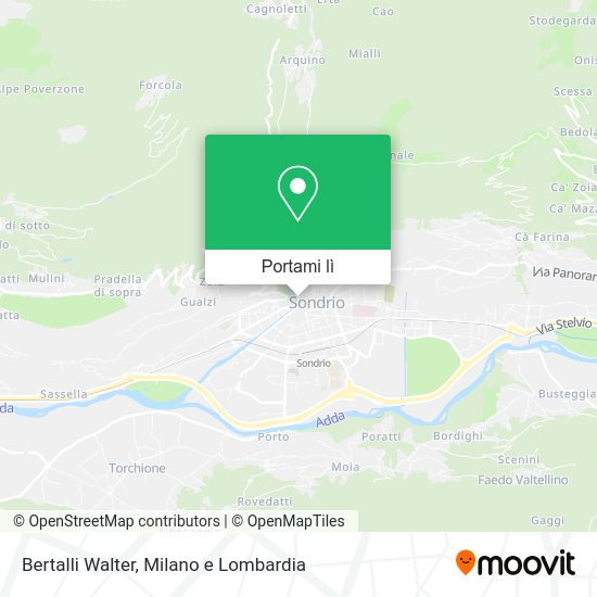 Mappa Bertalli Walter