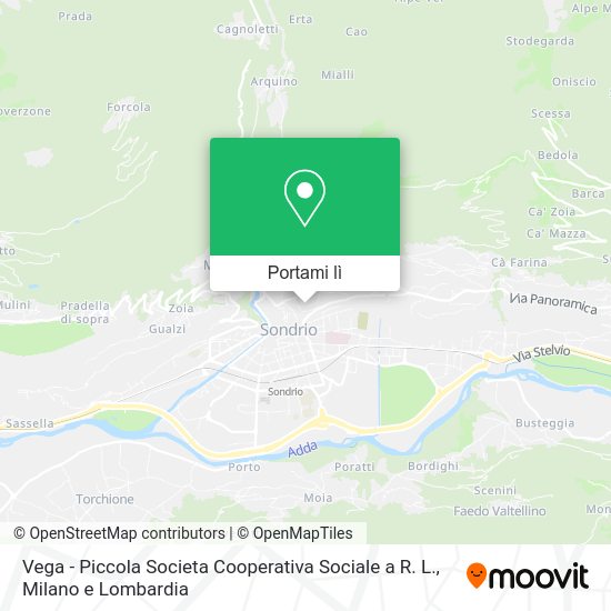 Mappa Vega - Piccola Societa Cooperativa Sociale a R. L.