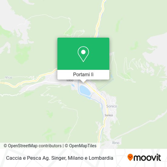 Mappa Caccia e Pesca Ag. Singer