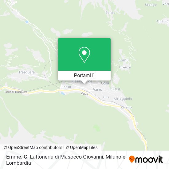 Mappa Emme. G. Lattoneria di Masocco Giovanni