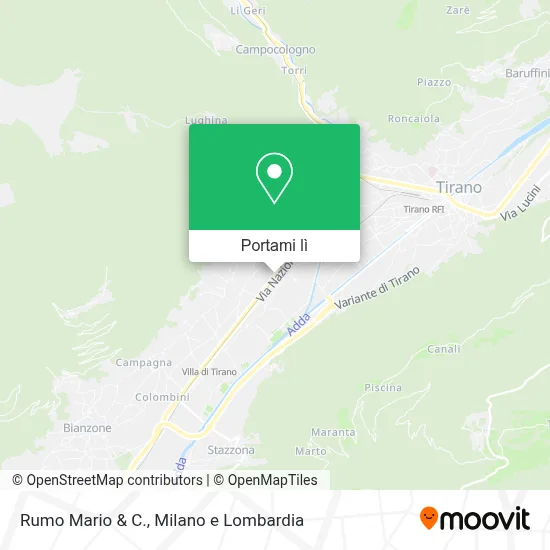 Mappa Rumo Mario & C.