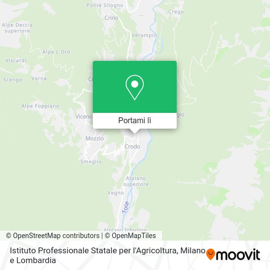 Mappa Istituto Professionale Statale per l'Agricoltura