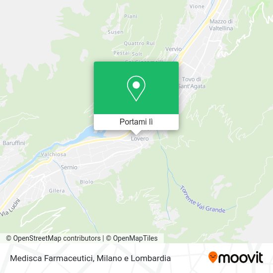 Mappa Medisca Farmaceutici