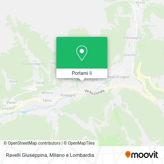 Mappa Ravelli Giuseppina