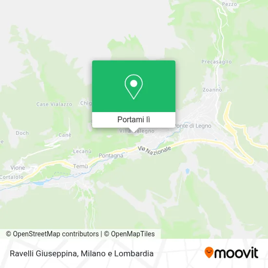 Mappa Ravelli Giuseppina