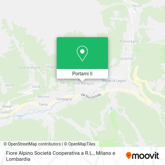 Mappa Fiore Alpino Società Cooperativa a R.L.