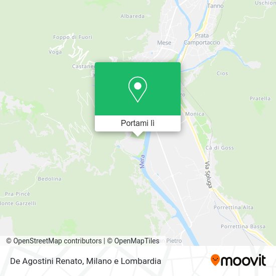 Mappa De Agostini Renato