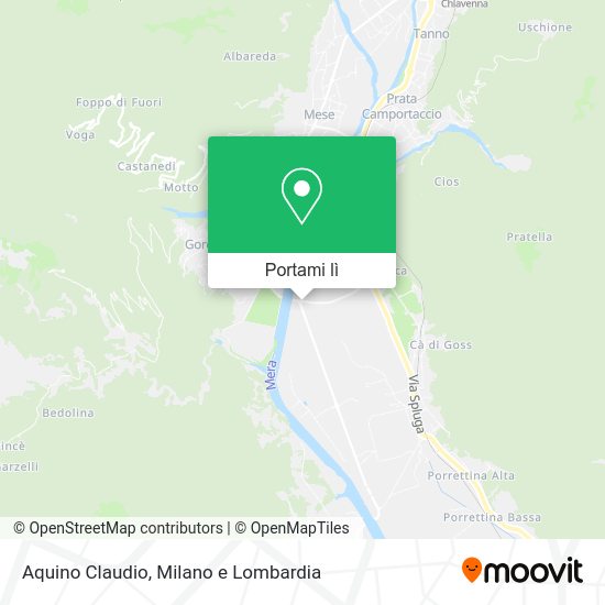 Mappa Aquino Claudio