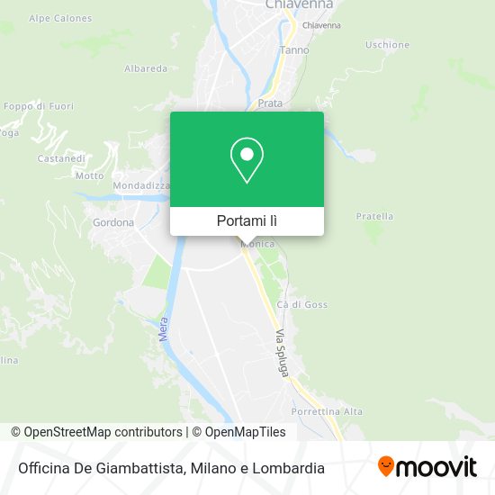 Mappa Officina De Giambattista