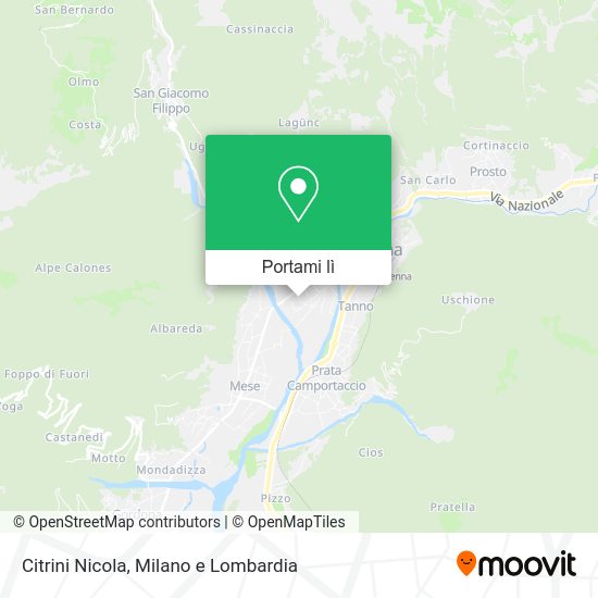 Mappa Citrini Nicola
