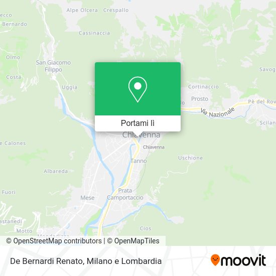 Mappa De Bernardi Renato
