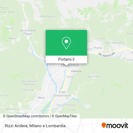 Mappa Rizzi Andera