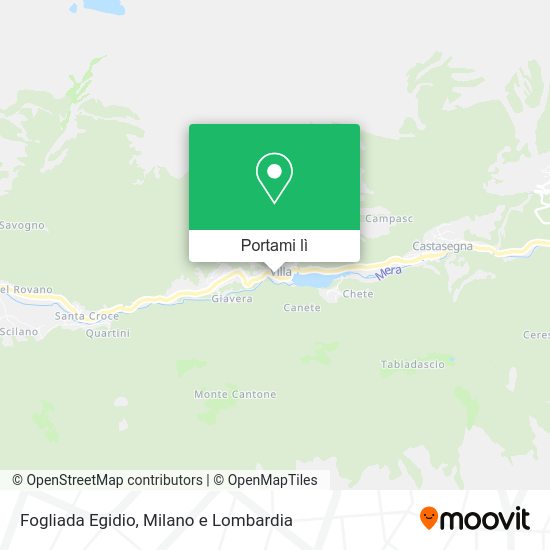 Mappa Fogliada Egidio