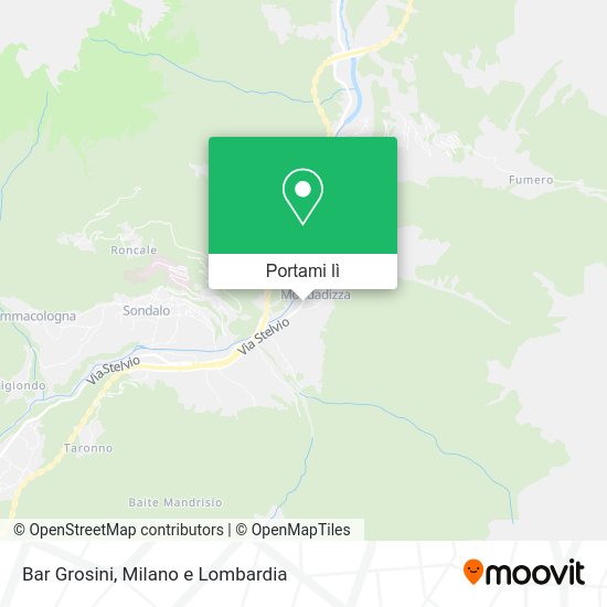 Mappa Bar Grosini