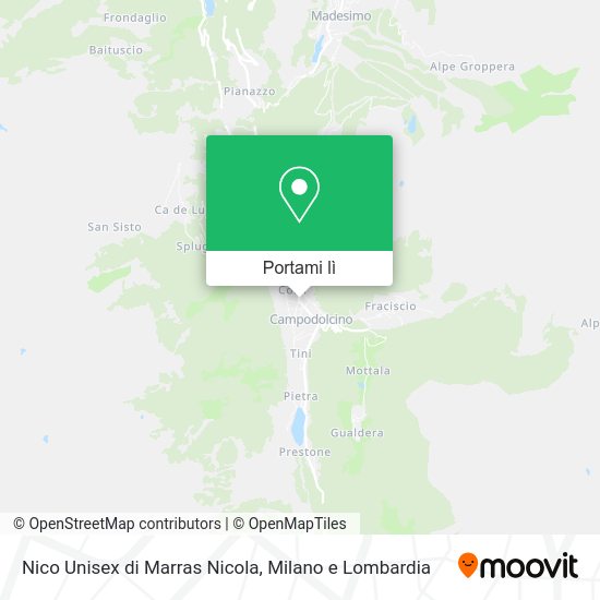 Mappa Nico Unisex di Marras Nicola