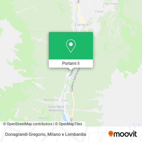 Mappa Donagrandi Gregorio