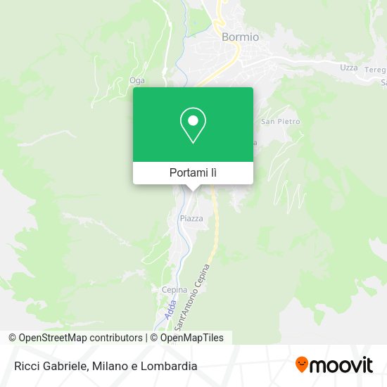 Mappa Ricci Gabriele