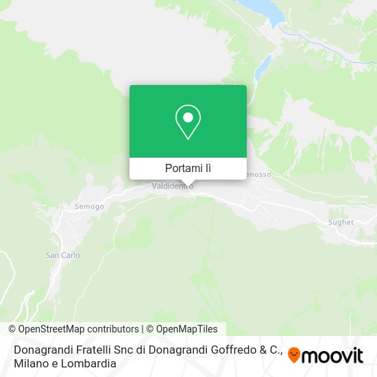 Mappa Donagrandi Fratelli Snc di Donagrandi Goffredo & C.