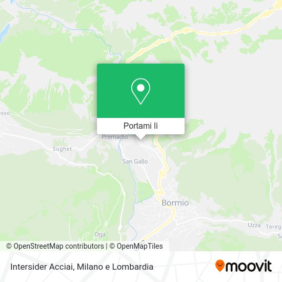 Mappa Intersider Acciai