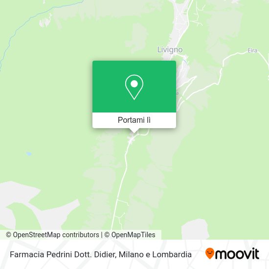 Mappa Farmacia Pedrini Dott. Didier