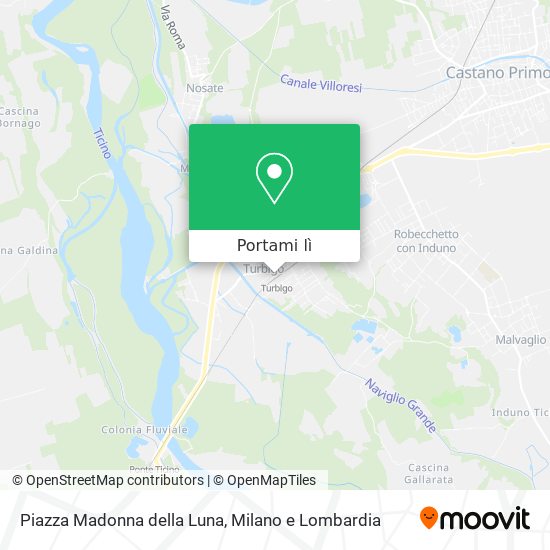 Mappa Piazza Madonna della Luna