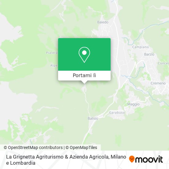 Mappa La Grignetta Agriturismo & Azienda Agricola