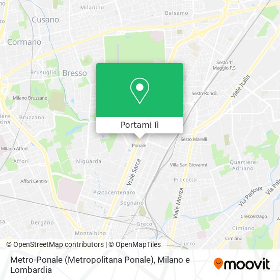 Mappa Metro-Ponale (Metropolitana Ponale)