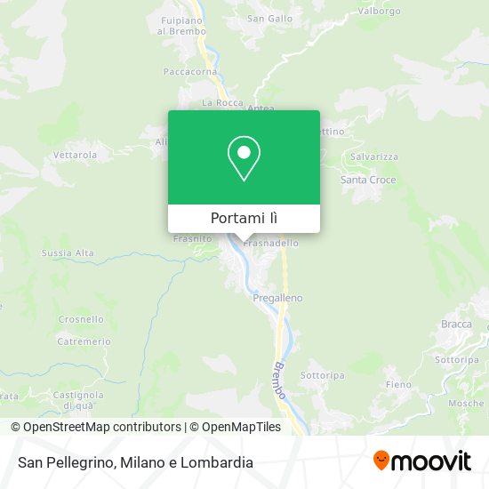Mappa San Pellegrino
