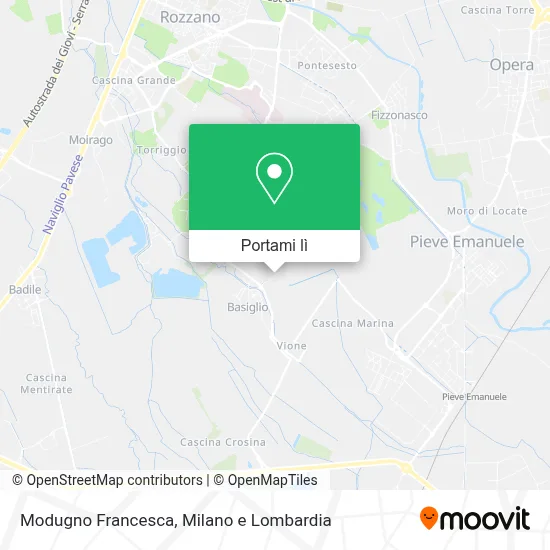Mappa Modugno Francesca