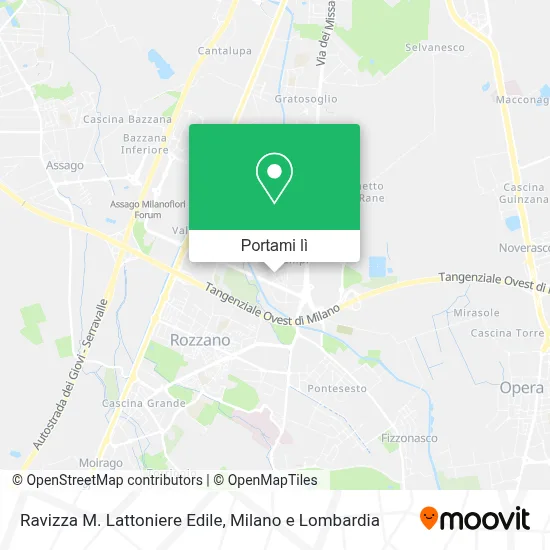 Mappa Ravizza M. Lattoniere Edile