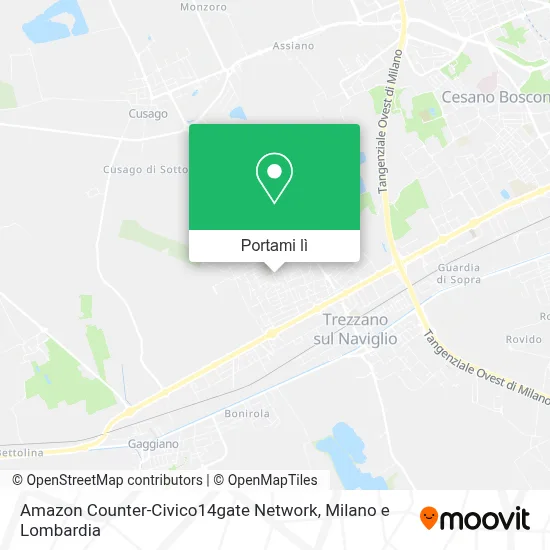 Mappa Amazon Counter-Civico14gate Network