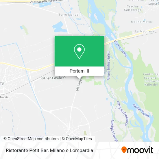 Mappa Ristorante Petit Bar