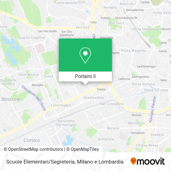 Mappa Scuole Elementari/Segreteria