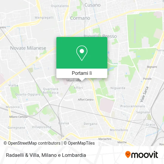 Mappa Radaelli & Villa