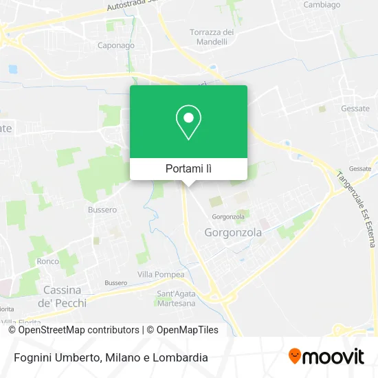 Mappa Fognini Umberto