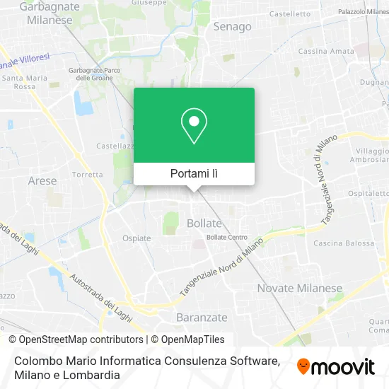 Mappa Colombo Mario Informatica Consulenza Software