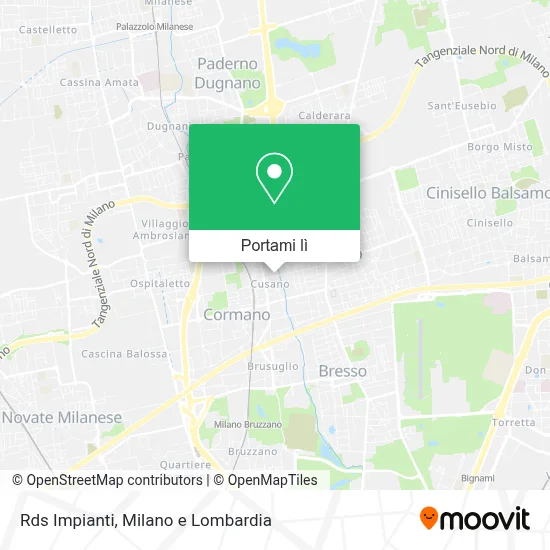 Mappa Rds Impianti