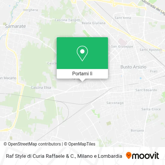 Mappa Raf Style di Curia Raffaele & C.
