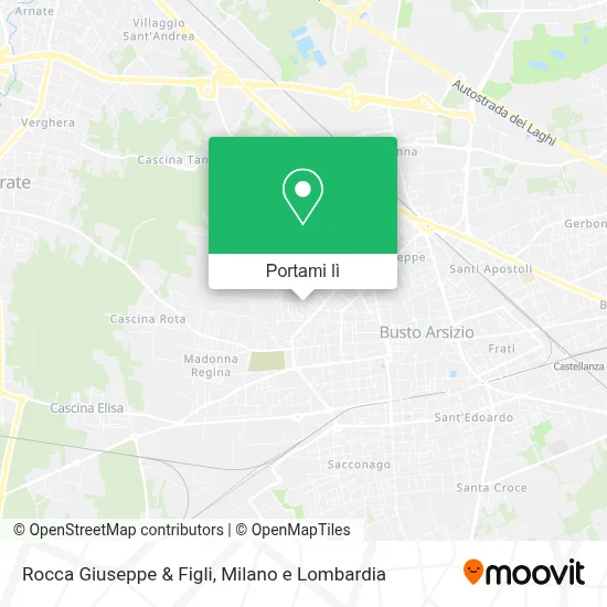 Mappa Rocca Giuseppe & Figli