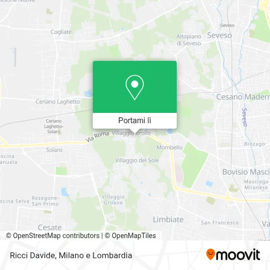 Mappa Ricci Davide