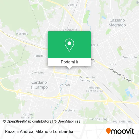 Mappa Razzini Andrea