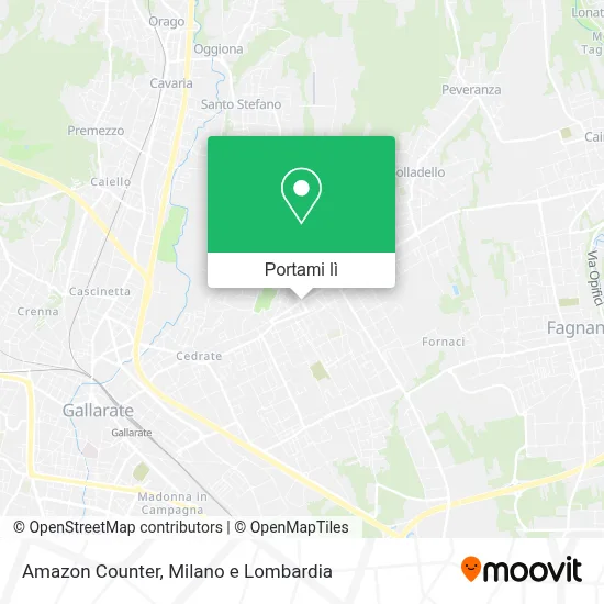 Mappa Amazon Counter