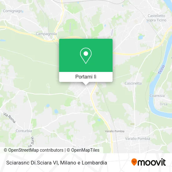 Mappa Sciarasnc Di.Sciara VI