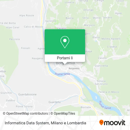 Mappa Informatica Data System