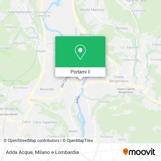 Mappa Adda Acque