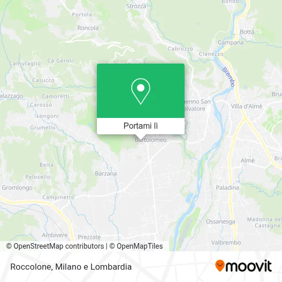 Mappa Roccolone
